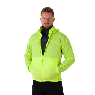 Pánská nepromokavá multisportovní bunda sbalitelná 2L NORTHKIT zelená