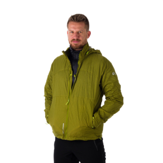 Pánská nepromokavá multisportovní bunda sbalitelná 2L NORTHKIT khaki
