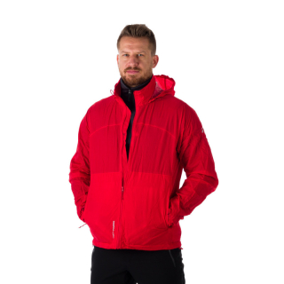Pánská nepromokavá multisportovní bunda sbalitelná 2L NORTHKIT červená