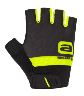 Etape – rukavice AIR, černá/žlutá fluo