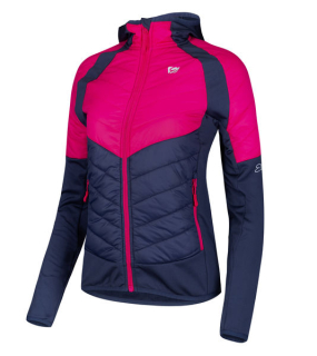 Etape – dámská zimní bunda SIERRA PRO 2.0, magenta/modrá