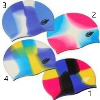 Koupací čepice SILICON MULTICOLOR
