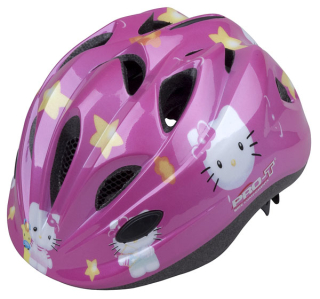Přilba PRO-T Plus Toledo In mold dětská růžová, Kitty