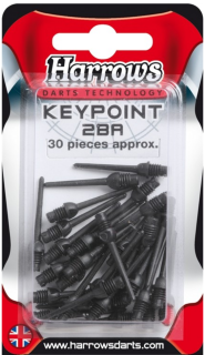 Hroty Harrows Keypoint soft 2ba 30ks blistr pack - black
