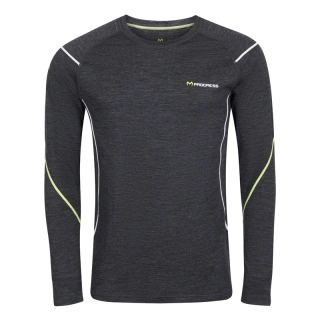  MW NDR 170 pánské merino triko s dlouhým rukávem