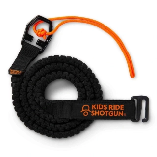 Lano na tahání kola Quick Fit černé 